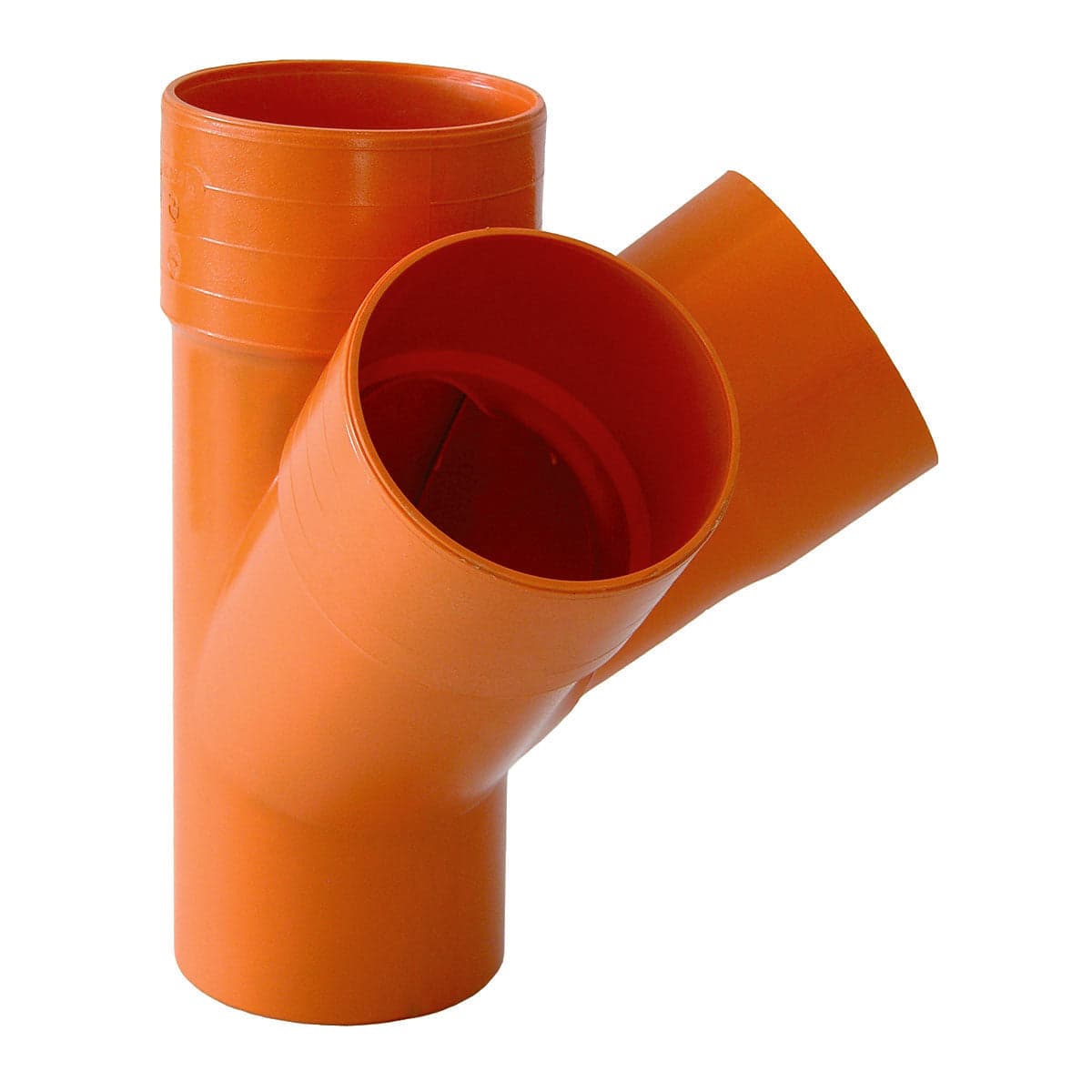 Derivazione A Scagno Arancio- Diam. 125- Esclu- Pezzi 1 in Scatole di derivazione BricoGo - Marano di Napoli, commercioVirtuoso.it
