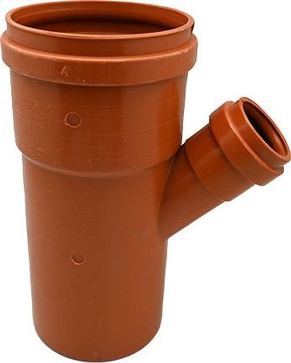 Derivazione Ridotta 45 ° RAL 8023 Ø 100 x 50 Esclu