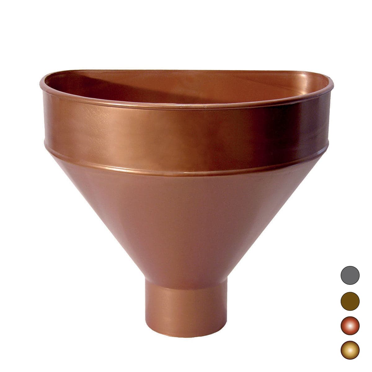 Raccoglitore Monolitico In Pvc Per Pluviali- Diam. 100 - Rame Rosso- Dh- Pezzi 1 in Riempimenti per fossi e drenaggi BricoGo - Marano di Napoli, commercioVirtuoso.it
