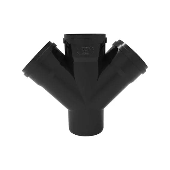 Derivazione Tripla Phono Black 45 ° Mf- Diam. 100/40/40- Nicol- Pezzi 1 in Quadri elettrici BricoGo - Marano di Napoli, commercioVirtuoso.it