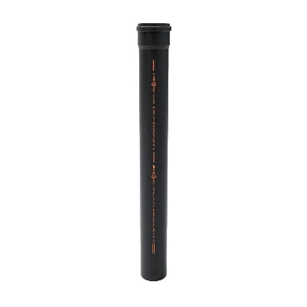 Tubo Phono Black 1 Bicchiere Nicol Ø 100 Lungh 2000
