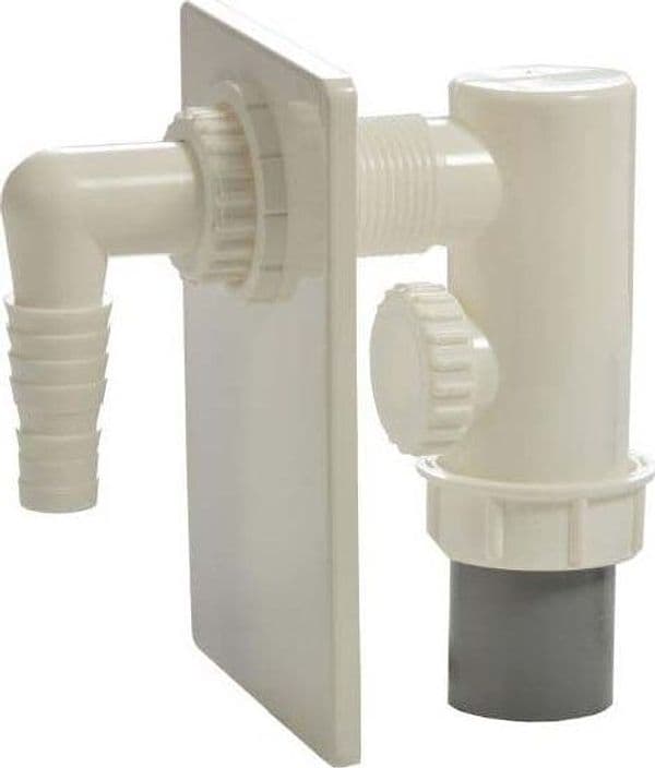 Sifone Incasso Lavatrice In Pp - Con Piastra Abs- D. 40- Ghidi- Pezzi 1 in Altri ricambi per lavatrici BricoGo - Marano di Napoli, commercioVirtuoso.it