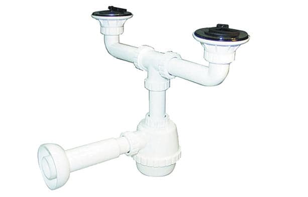 Sifone Pvc 2 Vie C / Piletta Per Porcellana Con Canotto- 11/4- Dh- Pezzi 1 in Trappole BricoGo - Marano di Napoli, commercioVirtuoso.it