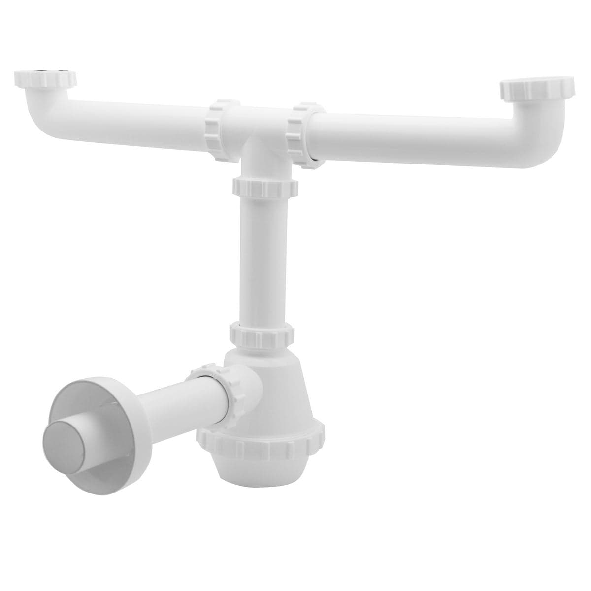 Sifone Pvc 2 Vie S / Piletta- 11/2 Diam. 40- Dh- Pezzi 1 in Trappole BricoGo - Marano di Napoli, commercioVirtuoso.it