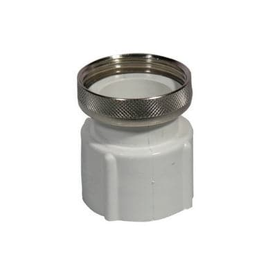 Raccordo Abs Bianco Con Ghiera In Ottone- 1 X 32- Gopla- Pezzi 1 in Morsetti per tubi BricoGo - Marano di Napoli, commercioVirtuoso.it