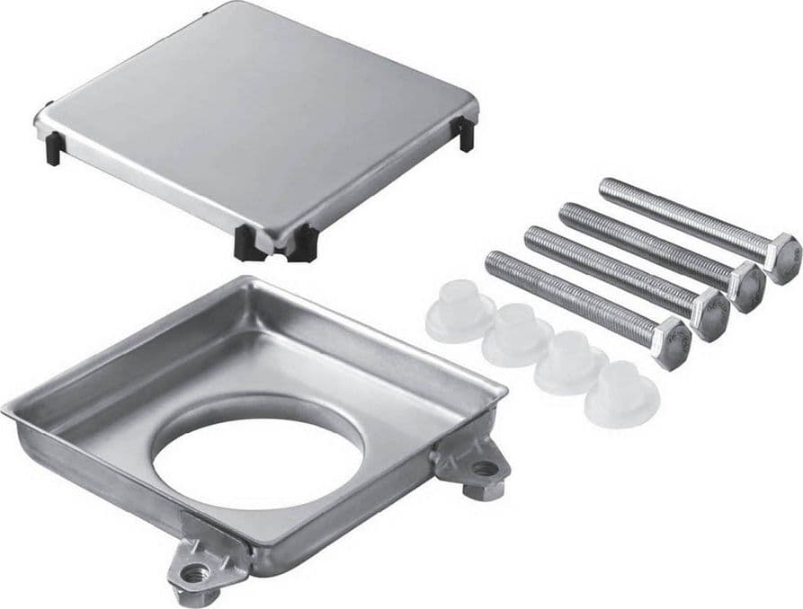 Griglia Da Pavimento In Acciaio Inox Double-Face- 100 X 100 Mm- Bonom- Pezzi 1 in Registri griglie e sfiatatoi BricoGo - Marano di Napoli, commercioVirtuoso.it