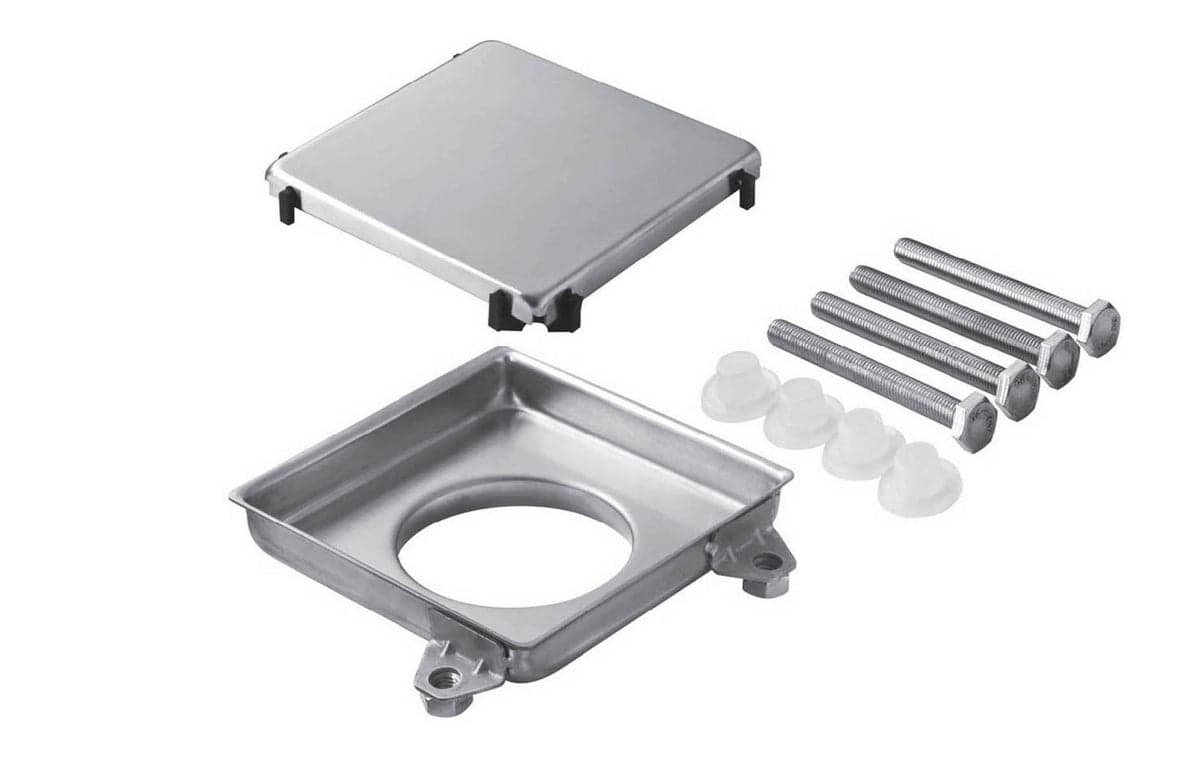 Griglia Da Pavimento In Acciaio Inox Double-Face- 100 X 100 Mm- Bonom- Pezzi 1 in Registri griglie e sfiatatoi BricoGo - Marano di Napoli, commercioVirtuoso.it