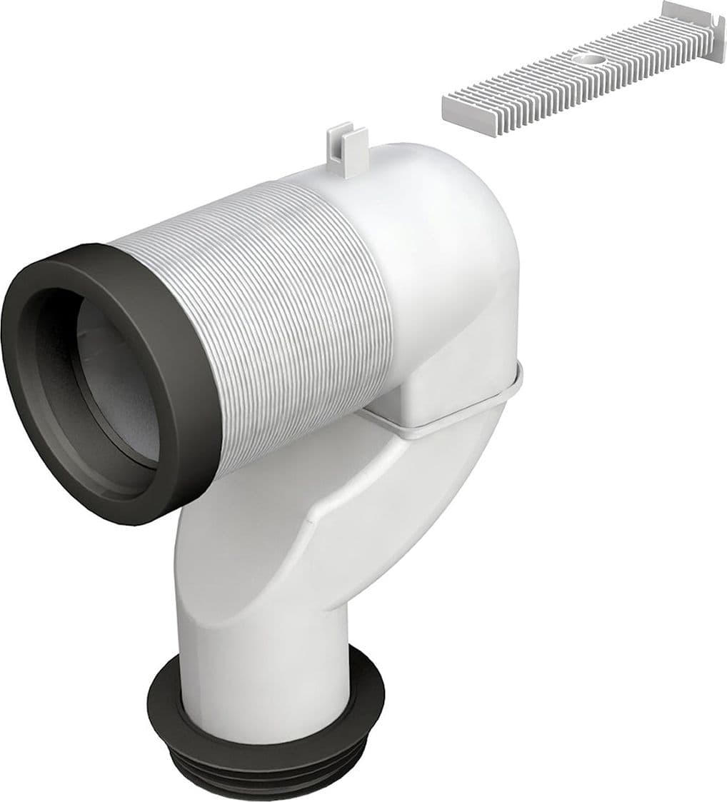 Curva A P Per Collegamento Al Pavim. Brida In Plastica- Diam. 90-110 Mm- Bonom- Pezzi 1 in Raccordi per tubi BricoGo - Marano di Napoli, commercioVirtuoso.it