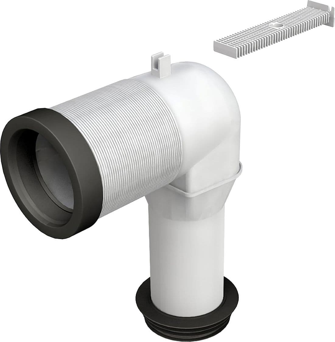Curva A L Per Collegamento Al Pav. Brida In Plastica- Diam. 90-110 Mm- Bonom- Pezzi 1 in Parti e connettori BricoGo - Marano di Napoli, commercioVirtuoso.it