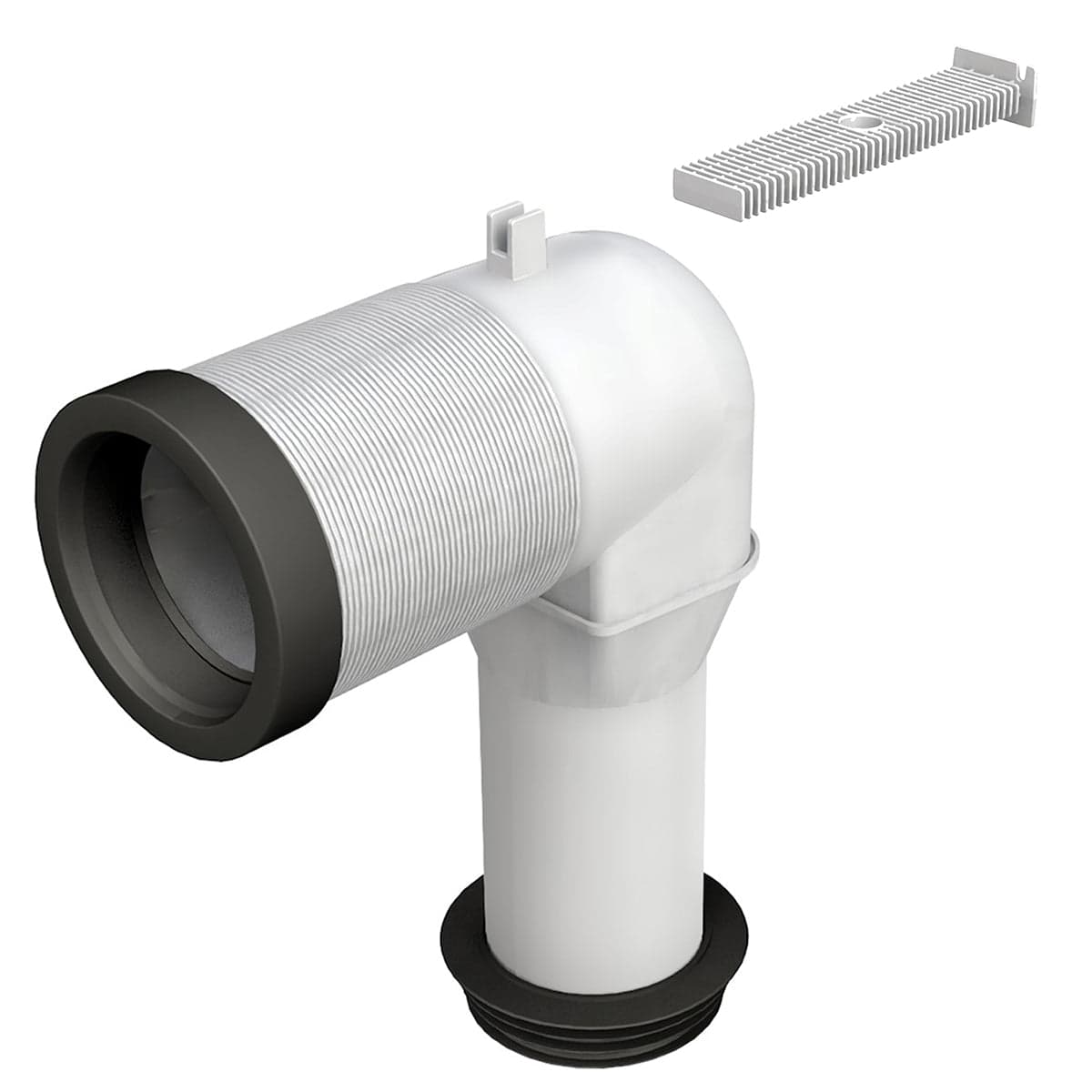 Curva A L Per Collegamento Al Pav. Brida In Plastica- Diam. 90-110 Mm- Bonom- Pezzi 1 in Parti e connettori BricoGo - Marano di Napoli, commercioVirtuoso.it