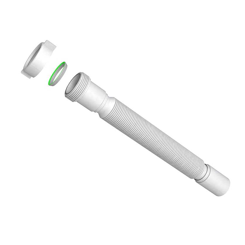 Tubo Flessibile Ed Estensibile C/Ghiera Plastica- 11/2 X D. 40 Mm- Bonom- Pezzi 1 in Accessori per lavelli BricoGo - Marano di Napoli, commercioVirtuoso.it