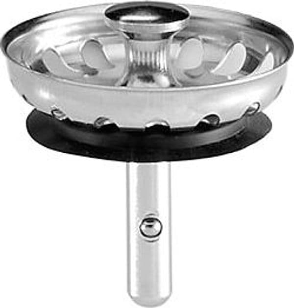 Tappo Cestellino Inox Dm 52 Mod. Lux Per Piletta- Dh- Pezzi 1 in Tappi BricoGo - Marano di Napoli, commercioVirtuoso.it
