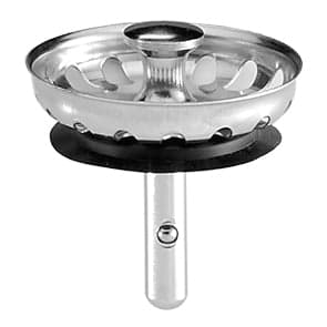 Tappo Cestellino Inox Dm 52 Mod. Lux Per Piletta- Dh- Pezzi 1 in Tappi BricoGo - Marano di Napoli, commercioVirtuoso.it