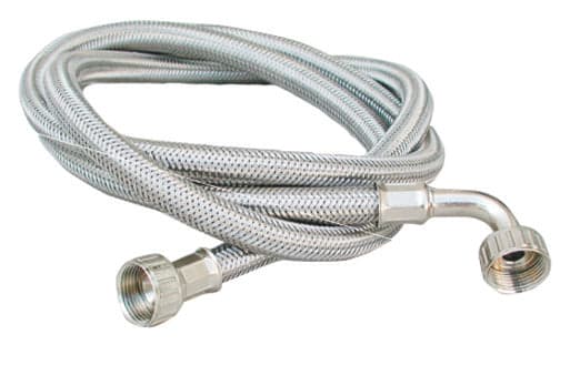 Tubo Carico Lavatrice Inox Con Curva- Mt. 2,00- Dh- Pezzi 1 in Altri ricambi per lavatrici BricoGo - Marano di Napoli, commercioVirtuoso.it