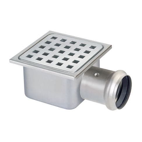 Piletta In Acciaio Inox- 105X105 H. 62 Mm- Dh- Pezzi 1 in Rubinetti per lavandini bagno BricoGo - Marano di Napoli, commercioVirtuoso.it