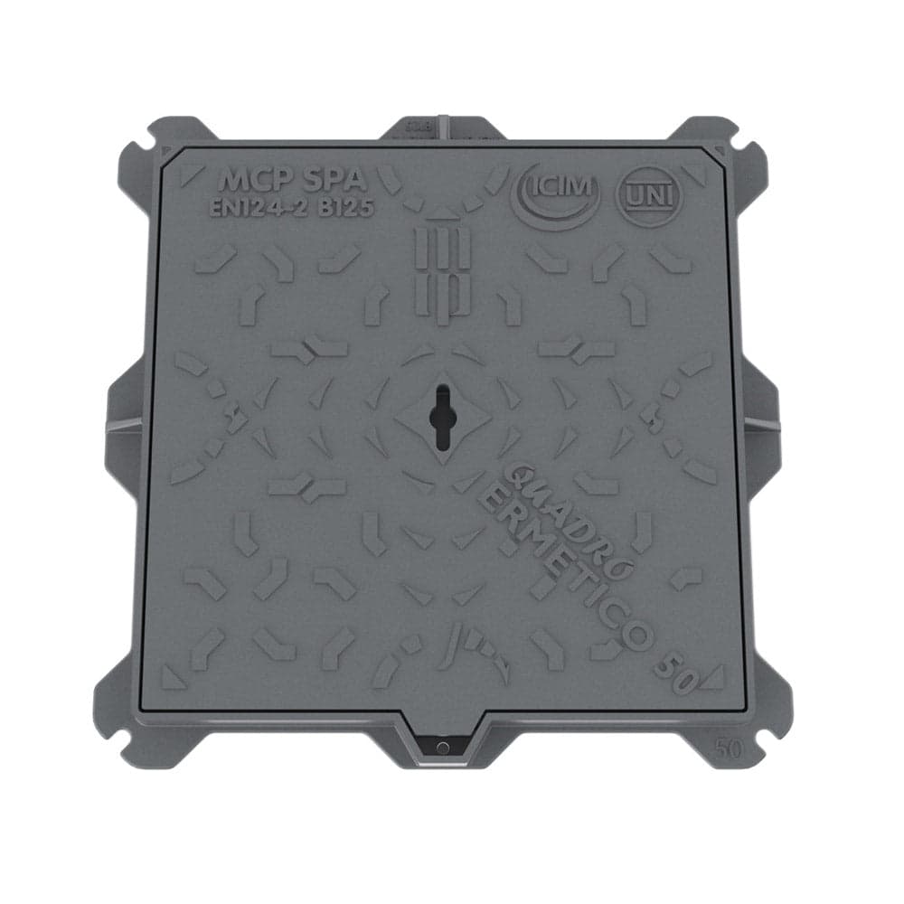 Chiusino In Ghisa B125- Cm 70 X 70- Mcp- Pezzi 1 in Drenaggio BricoGo - Marano di Napoli, commercioVirtuoso.it