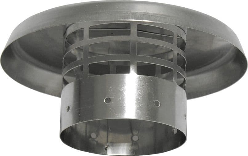 Cappello In Acciaio Inox Lucido Diam.80- Diam.80- Stabi- Pezzi 1 in Impianti di scarico BricoGo - Marano di Napoli, commercioVirtuoso.it