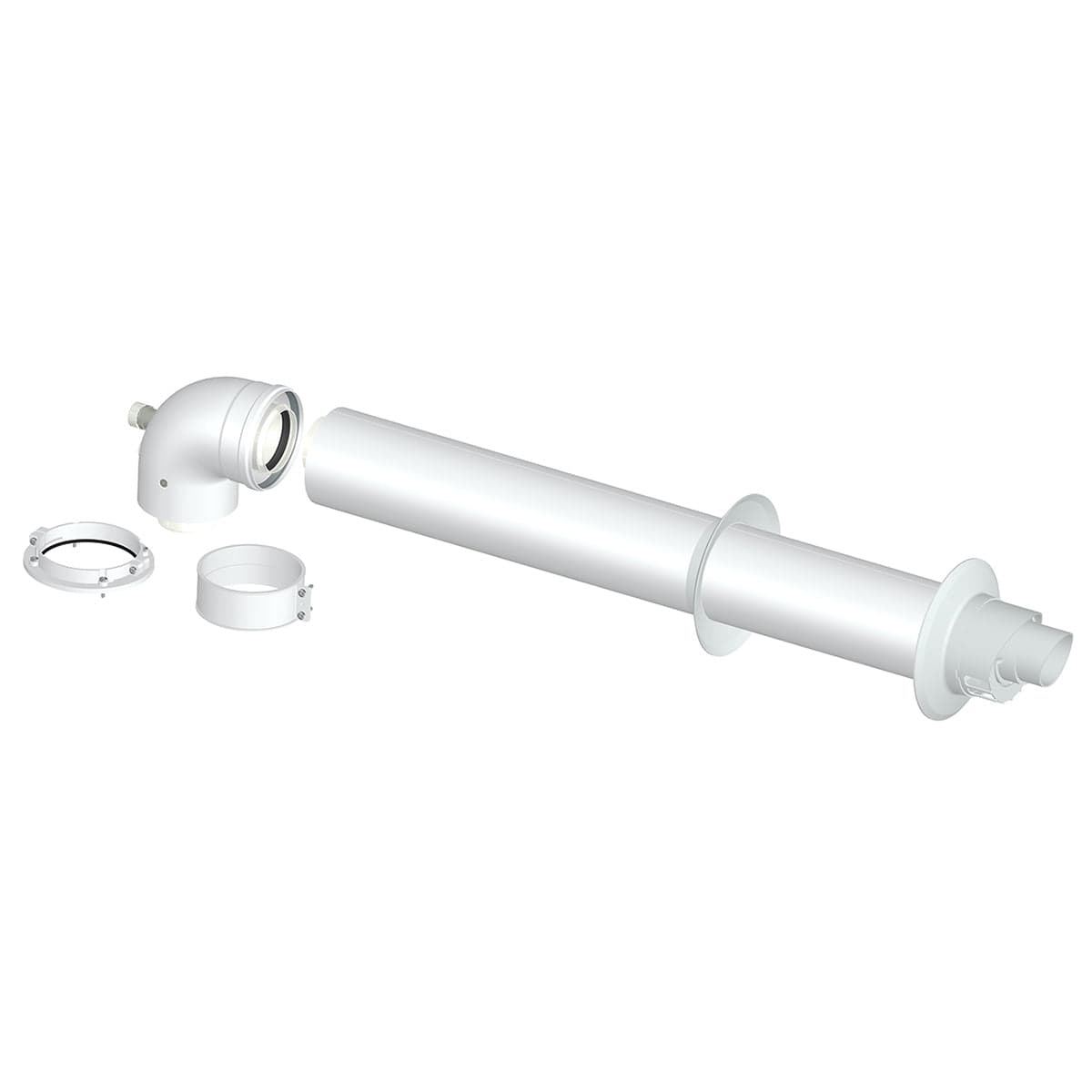 Kit Universale Coassiale M/F Dn 60/100- Diam. 60/100- Stabi- Pezzi 1 in Accessori BricoGo - Marano di Napoli, commercioVirtuoso.it