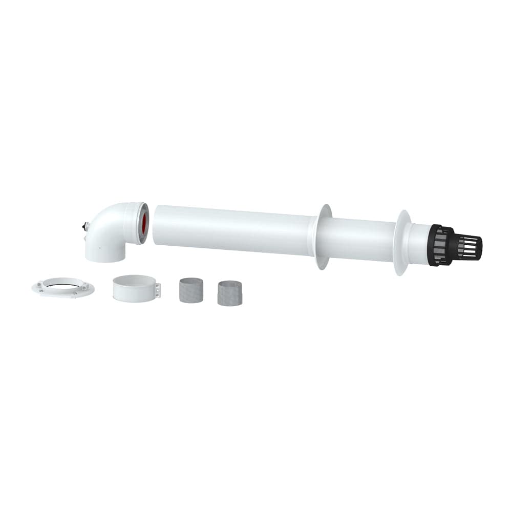 Kit Universale Coassiale 1 D.60-100 Alc- Diam. 60/100- Stabi- Pezzi 1 in Cavi coassiali BricoGo - Marano di Napoli, commercioVirtuoso.it