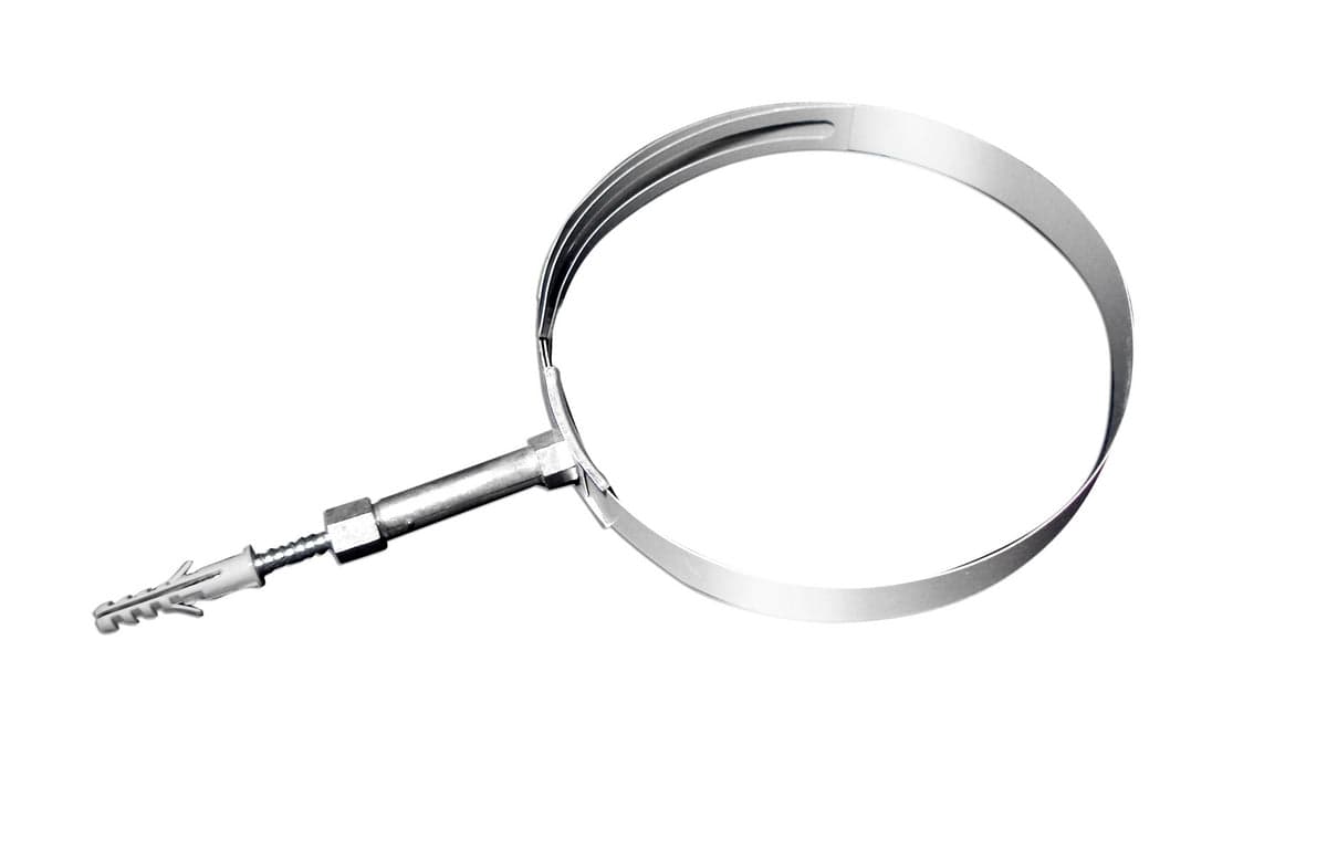 Collare In Acciaio Zinco-Cromato- Diam. 140-200- Dk- Pezzi 1 in Collari standard BricoGo - Marano di Napoli, commercioVirtuoso.it