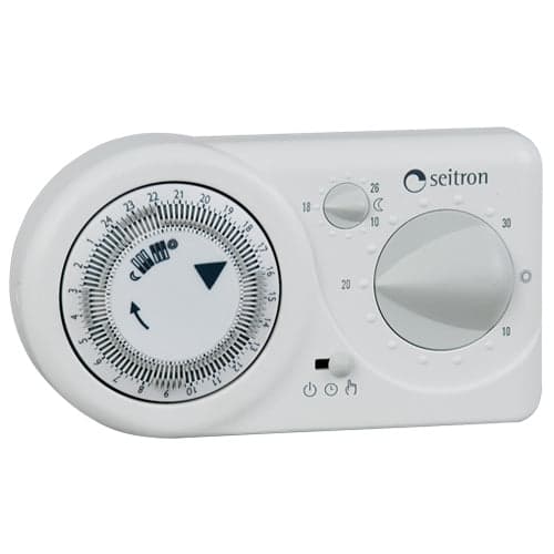 Cronotermostato Elettronico Giornaliero Tempora- Bianco- Seitr- Pezzi 1 in Termostati BricoGo - Marano di Napoli, commercioVirtuoso.it