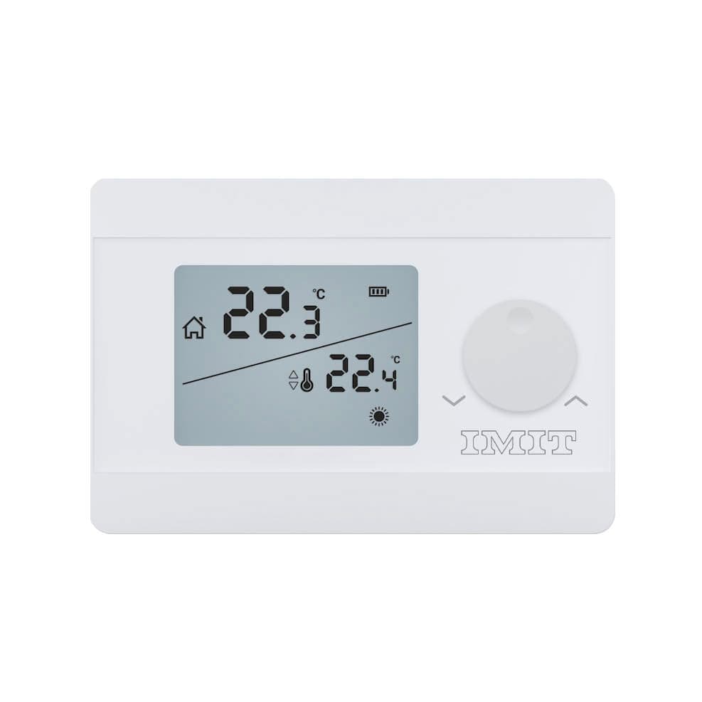 Termostato Ambiente Silver Ta-S- Bianco- Imit- Pezzi 1 in Termostati BricoGo - Marano di Napoli, commercioVirtuoso.it