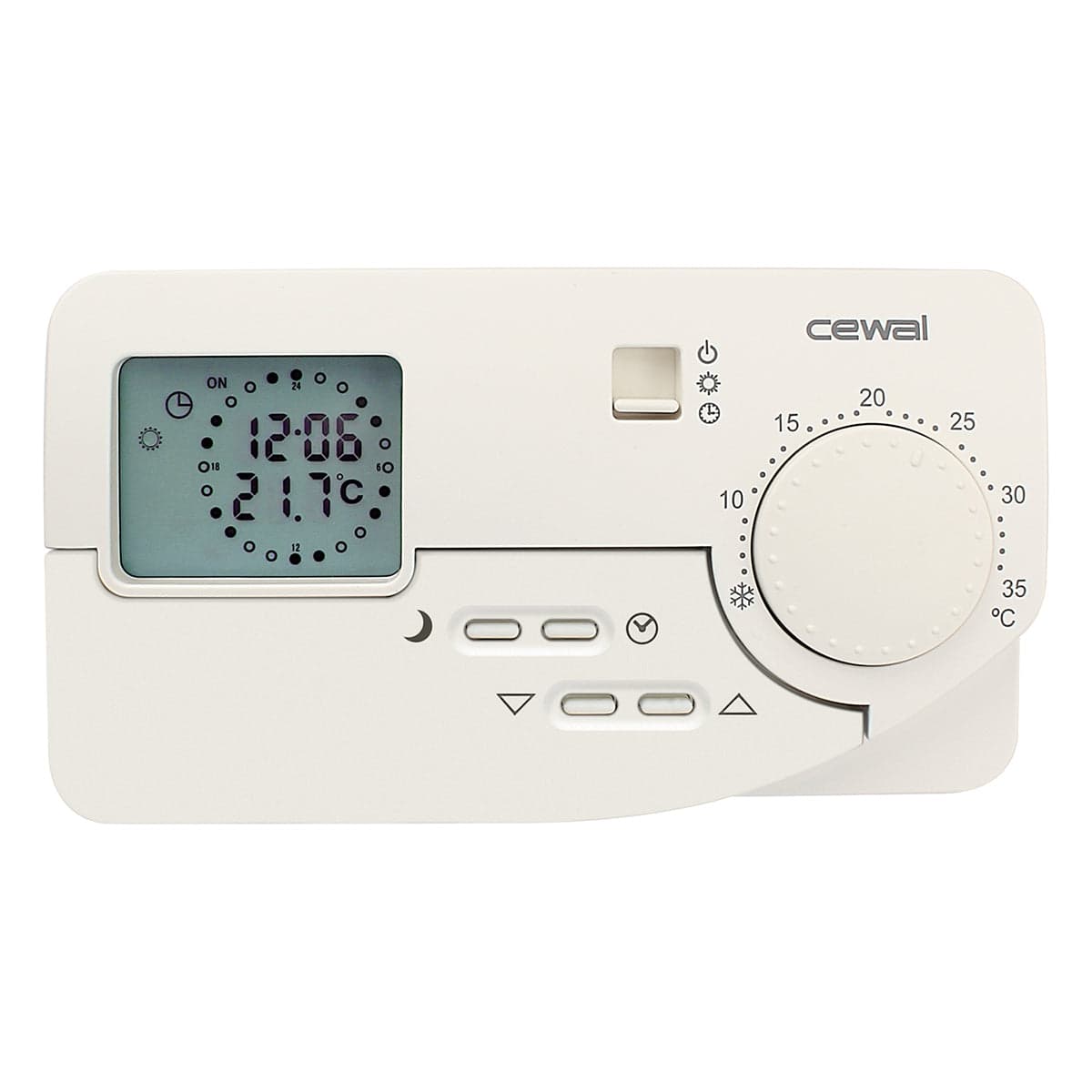 Cronotermostato Giornaliero Digitale Life Premium- 156 X 86 X 37 Mm - Bianco- Cewal- Pezzi 1 in Termostati BricoGo - Marano di Napoli, commercioVirtuoso.it