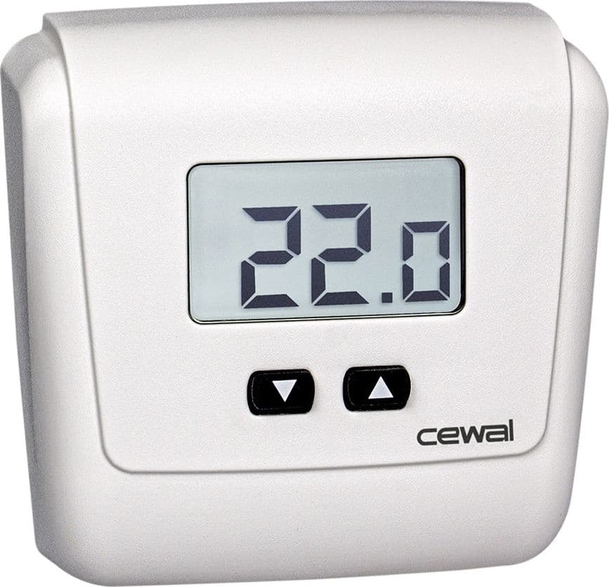 Termostato Elettronico Da Parete Et05- Bianco- Cewal- Pezzi 1 in Termostati BricoGo - Marano di Napoli, commercioVirtuoso.it