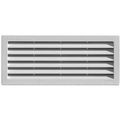 GRIGLIA DA INCASSO CON RETE L. 254 X H. 108 MM- Bianco- FIRST- pezzi 1