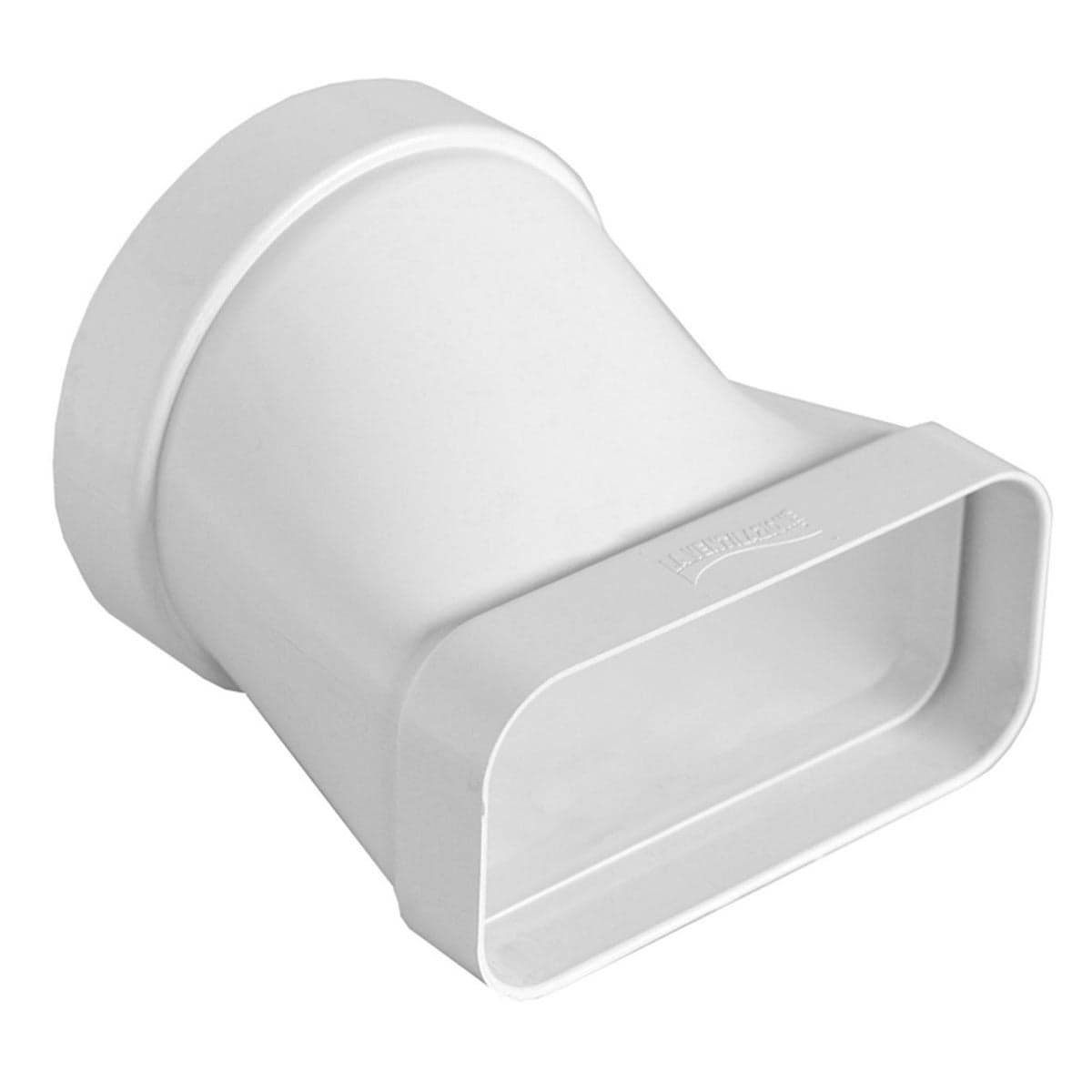 Giunto Orizzontale Per Passaggio Da Tubo Tondo A Rettangolare- D. 100 / 120X60 Mm- First- Pezzi 1 in Canalizzazioni BricoGo - Marano di Napoli, commercioVirtuoso.it