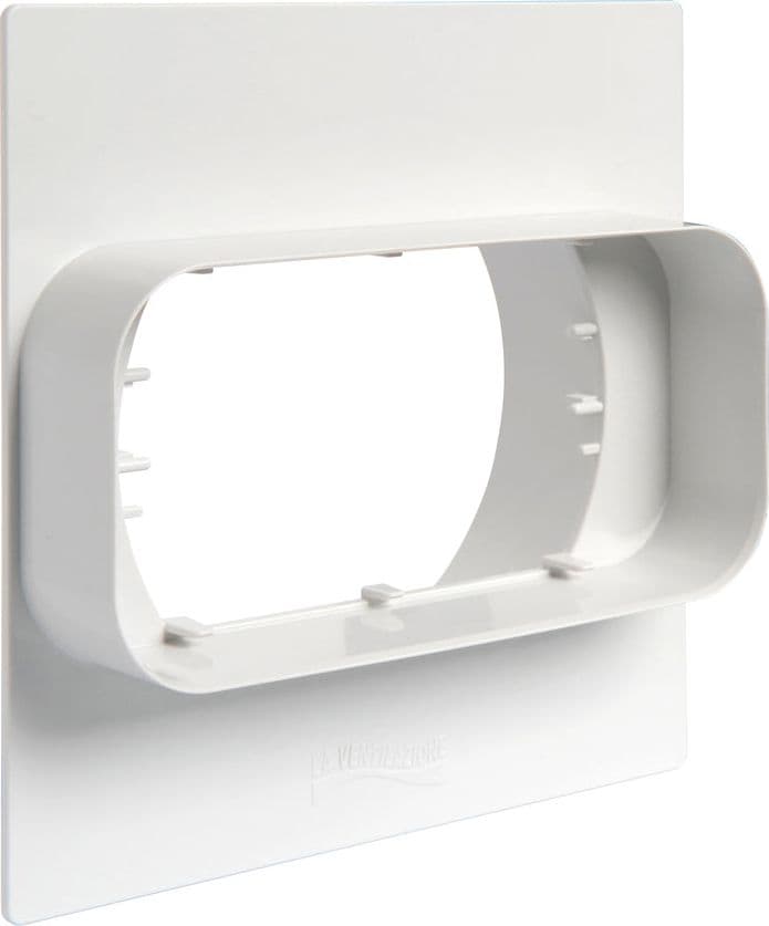 Placca Per Passaggio A Muro Da Tubo Tondo A Rettangolare- Mm 120X60- First- Pezzi 1 in Canalizzazioni BricoGo - Marano di Napoli, commercioVirtuoso.it