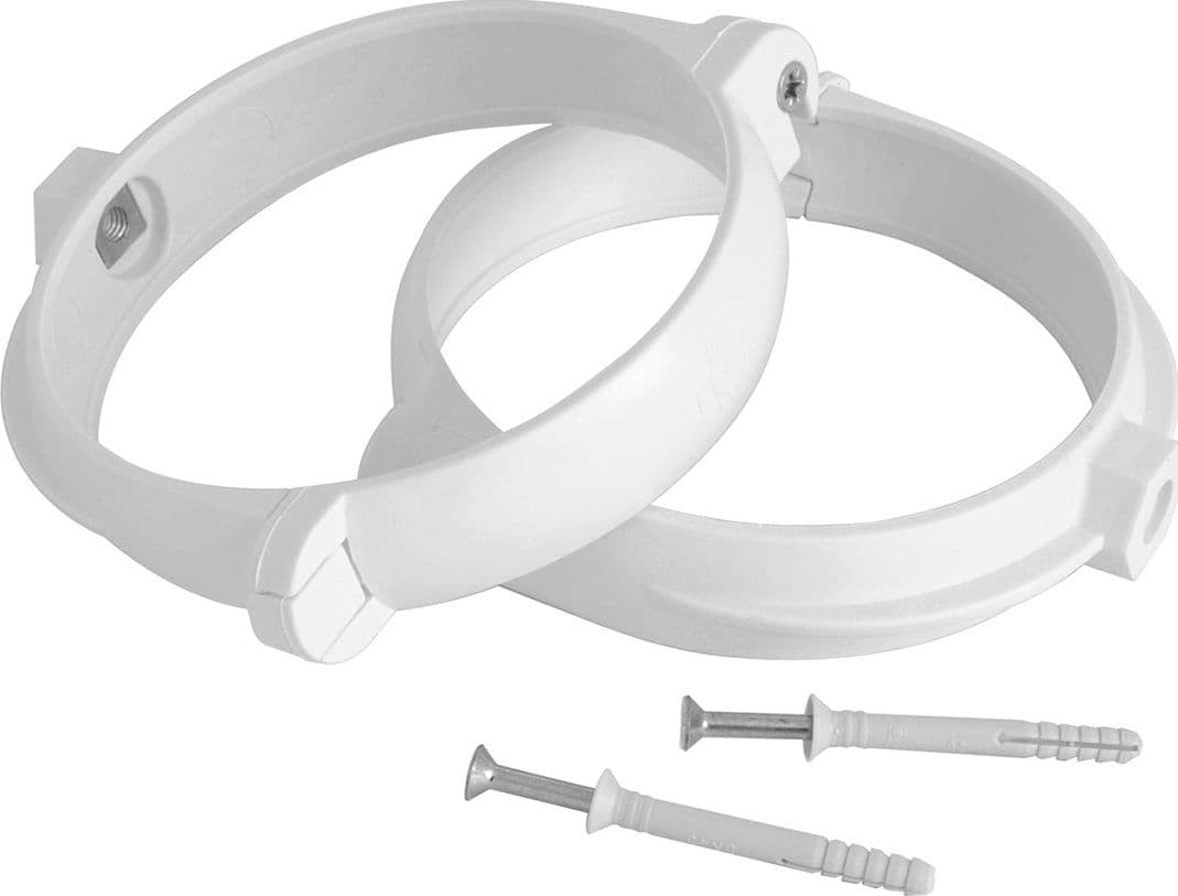 2 Pz Staffe Fermatubo Con Viti- Diam. 125 Mm- First- Pezzi 1 in Canalizzazioni BricoGo - Marano di Napoli, commercioVirtuoso.it