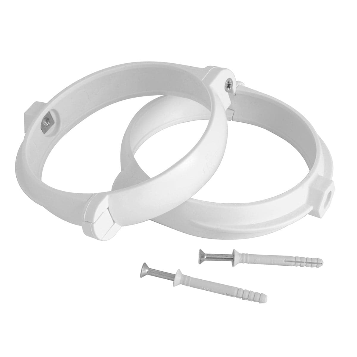 2 Pz Staffe Fermatubo Con Viti- Diam. 125 Mm- First- Pezzi 1 in Canalizzazioni BricoGo - Marano di Napoli, commercioVirtuoso.it