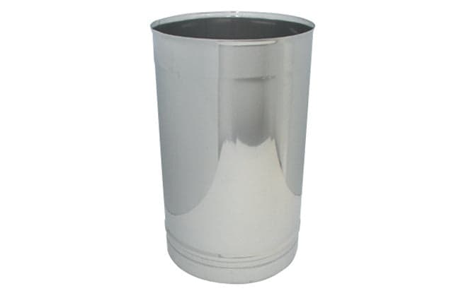 Canna Fumaria In Acciaio - Elemento Lineare Da Mt. 0,50- Diam. 250- Dk- Pezzi 1 in Accessori BricoGo - Marano di Napoli, commercioVirtuoso.it
