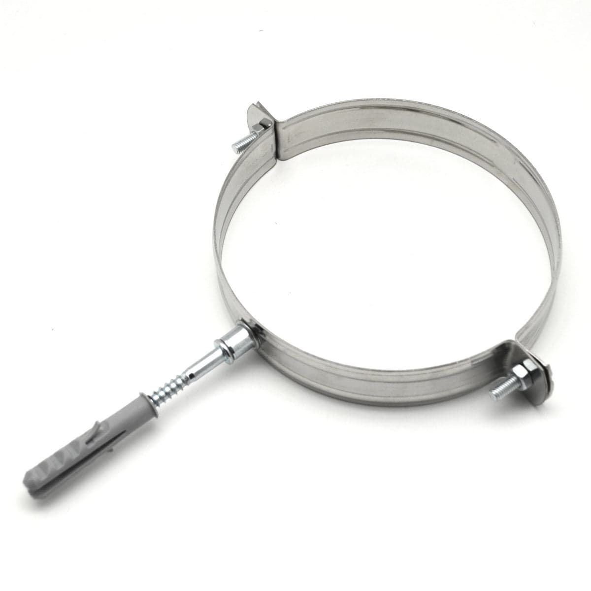 Collare Di Fissaggio In Acciaio Inox- Diam. 100- Dk- Pezzi 1 in Morsetti per tubi BricoGo - Marano di Napoli, commercioVirtuoso.it