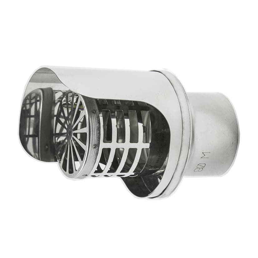 Terminale Pellet Inox- Diam. 100- Dk- Pezzi 1 in Tubi di scarico BricoGo - Marano di Napoli, commercioVirtuoso.it