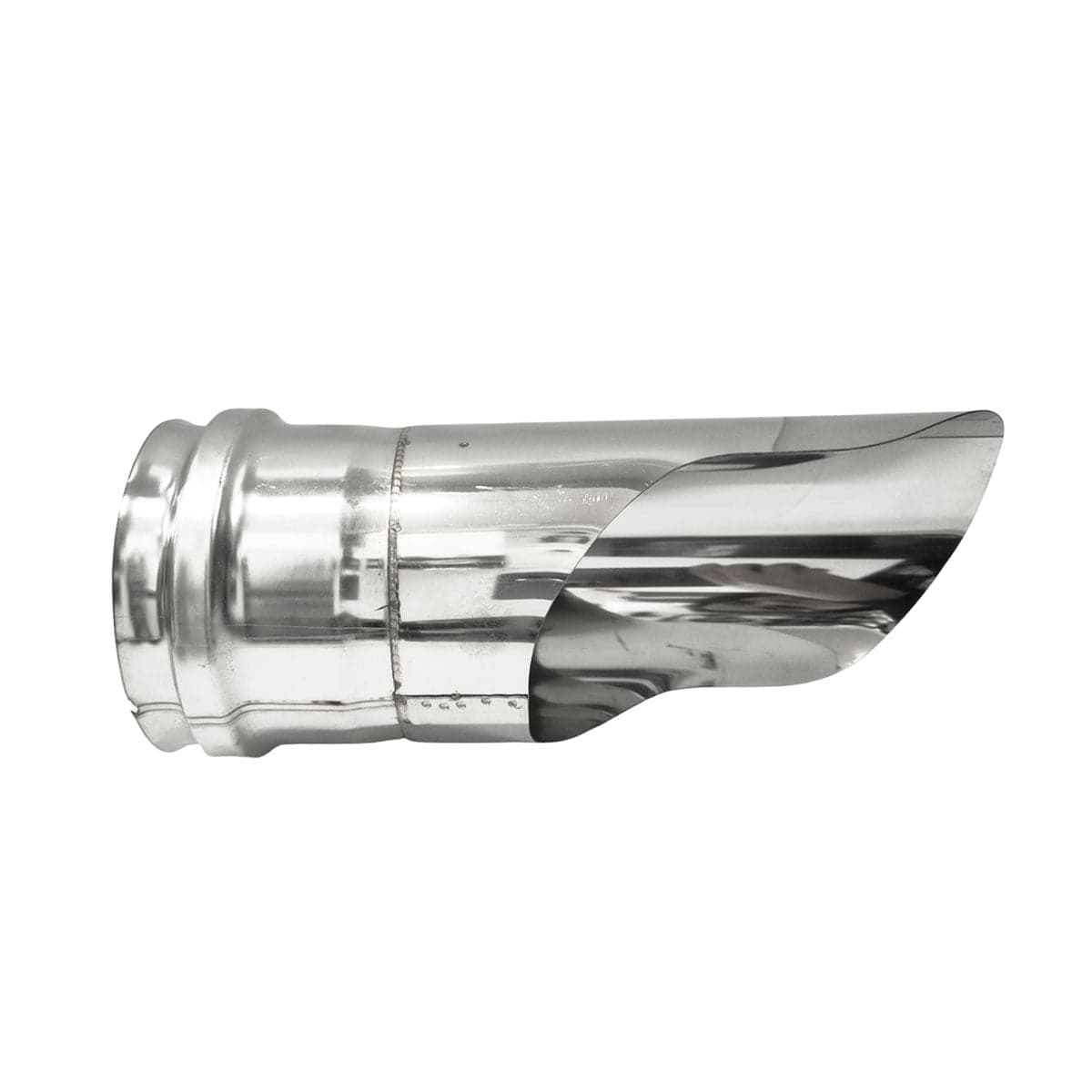 Terminale Gomito Inox 304 Con Cappello Dritto- Diam. 100- Dk- Pezzi 1 in Tubazioni BricoGo - Marano di Napoli, commercioVirtuoso.it