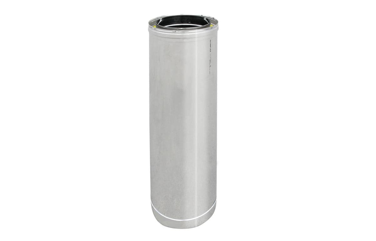 Tubo Acciaio Inox 316L Doppia Parete Mt 1- D. Int. 80 - D. Est. 130- Dk- Pezzi 1 in Tubi di scarico BricoGo - Marano di Napoli, commercioVirtuoso.it