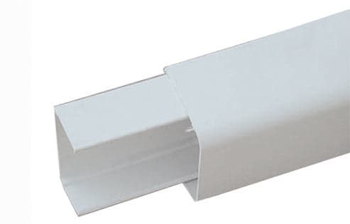 Canalina Pvc Con Base E Coperchio Per Impianti Di Climatizzazione- Mm. 110 X 75 L. Mt. 2- Artip- Pezzi 1 in Canaline fili elettrici BricoGo - Marano di Napoli, commercioVirtuoso.it