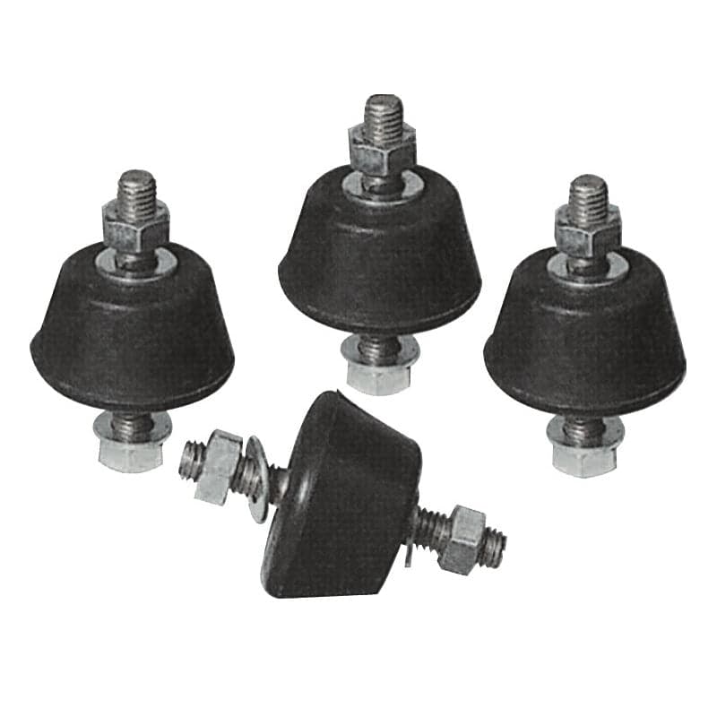 4 Pz Antivibranti Per Staffe- Hxl 22X39 Mm- Dc- Pezzi 1 in Montaggi antivibranti BricoGo - Marano di Napoli, commercioVirtuoso.it