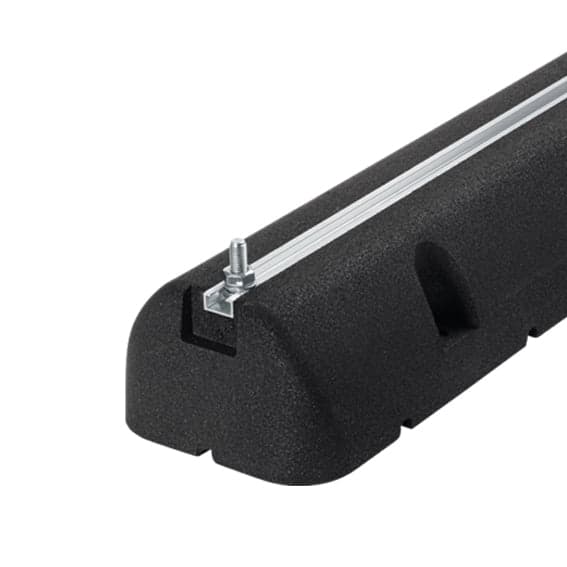 2 Pz Supporti A Pavimento In Gomma Nera- L. 600 X P. 160 X H. 95 Mm- Artip- Pezzi 1 in Feltrini per mobili BricoGo - Marano di Napoli, commercioVirtuoso.it