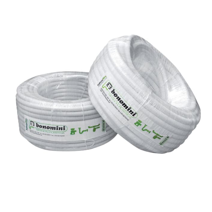 Tubo Di Scarico Condensa Pe + Polipropilene Pp- D. Int. 17Mm / D. Est. 20Mm- Bonom- Metri 50 in Tubi BricoGo - Marano di Napoli, commercioVirtuoso.it