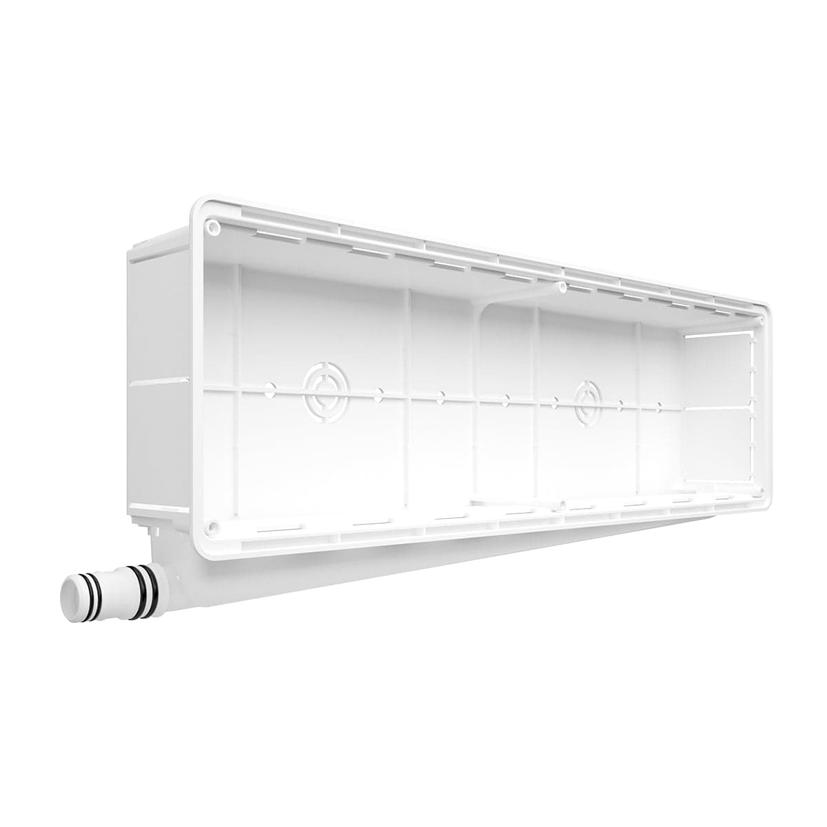Cassetta Di Predisposizione Hydronic Box Uscita Scarico Orizzontale- Mm 430X166X65- Vecam- Pezzi 1 in Portabrochure BricoGo - Marano di Napoli, commercioVirtuoso.it