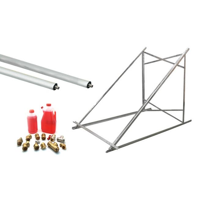 Kit Staffe E Accessori Per Impianto Sistema Solare Aton 415-Kmn- Per Art. 415-Kmn-160200/160237- Aton- Pezzi 1 in Supporti per tetto BricoGo - Marano di Napoli, commercioVirtuoso.it