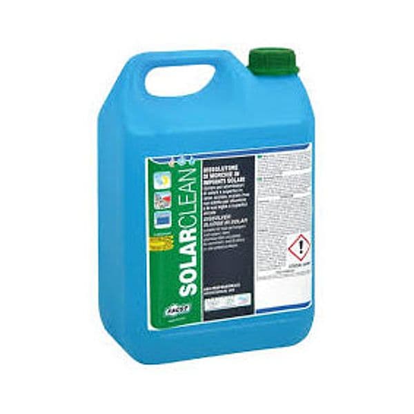 Detergente Impianti Solari Solar Clean 5 Lt- Lt. 5- Facot- Pezzi 1 in Celle solari BricoGo - Marano di Napoli, commercioVirtuoso.it