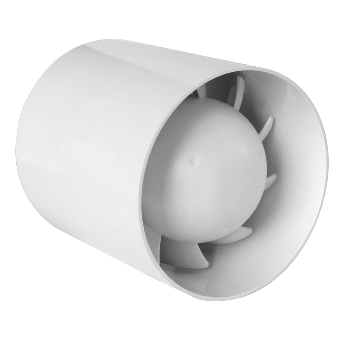 Aspiratore Elicoidale Cilindrico Per Condotti- Bianco Diam. 100- First- Pezzi 1 in Ventilatori bagno BricoGo - Marano di Napoli, commercioVirtuoso.it