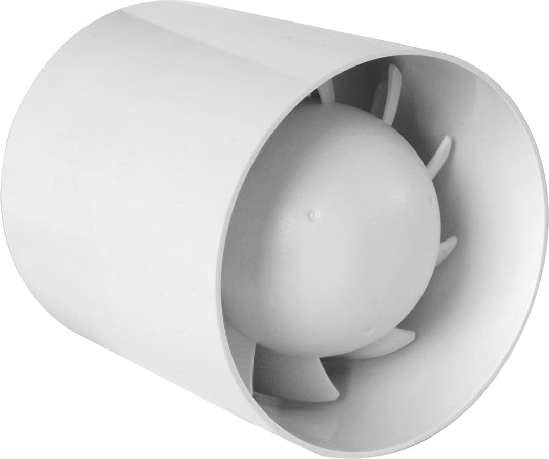 Aspiratore Elicoidale Cilindrico Per Condotti- Bianco Diam. 120-125- First- Pezzi 1 in Ventilatori bagno BricoGo - Marano di Napoli, commercioVirtuoso.it