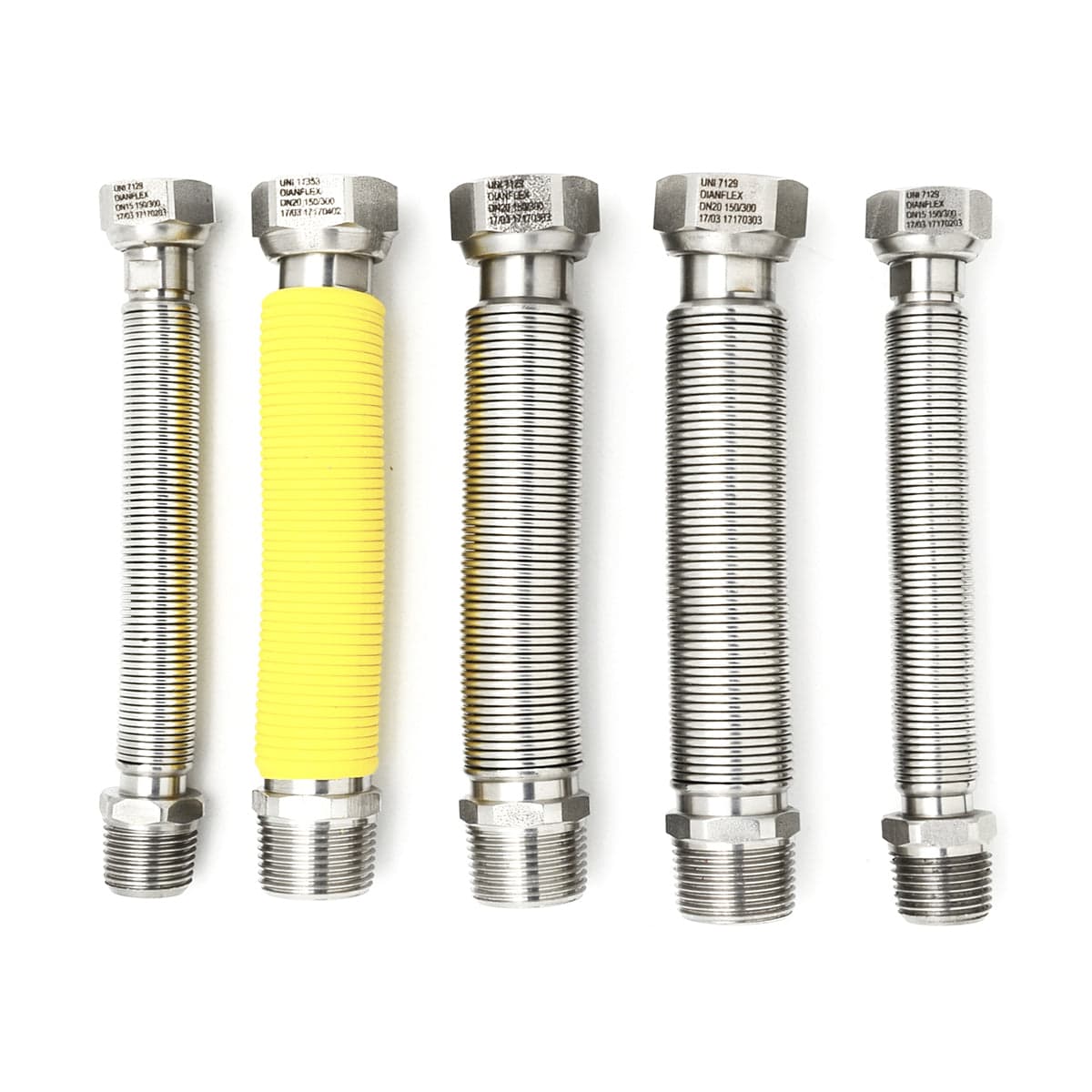 Kit 5 Pz Flessibili Inox Estensibili Per Caldaie A Gas- Mm. 150/300- Aton- Pezzi 1 in Tubi BricoGo - Marano di Napoli, commercioVirtuoso.it