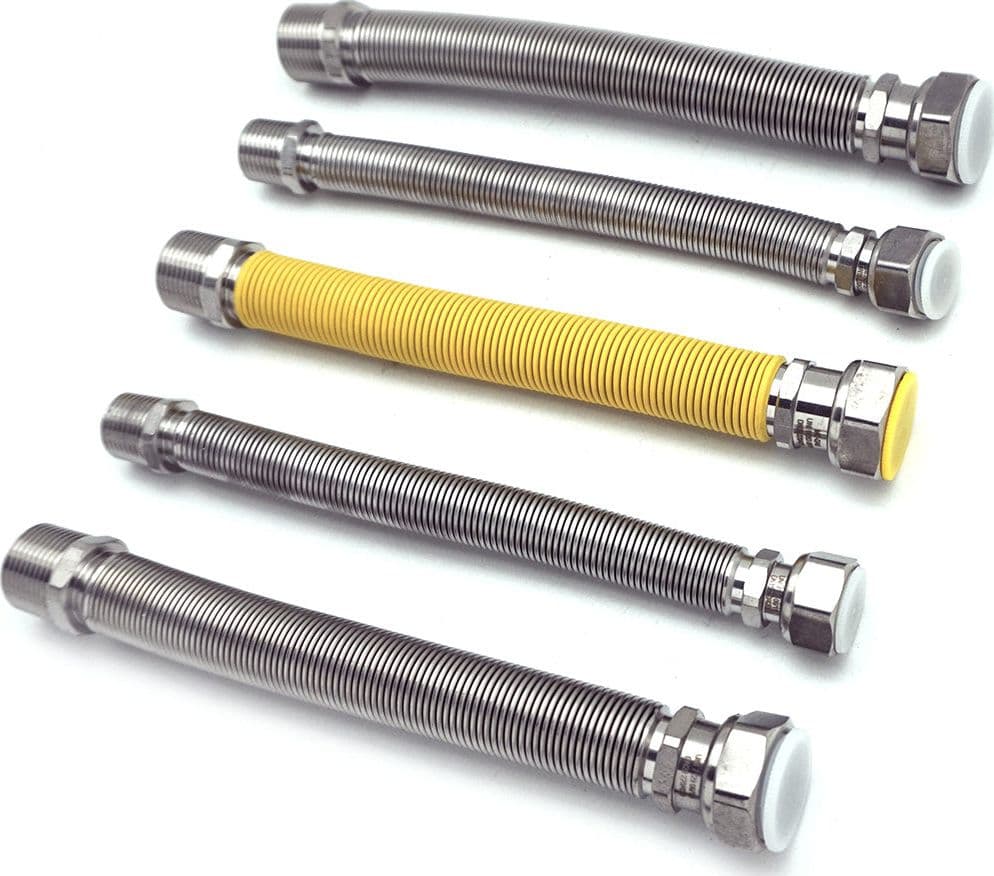 Kit 5 Pz Flessibili Inox Estensibili Per Caldaie A Gas- Mm 220/420- Tecng- Pezzi 1 in Tubi BricoGo - Marano di Napoli, commercioVirtuoso.it