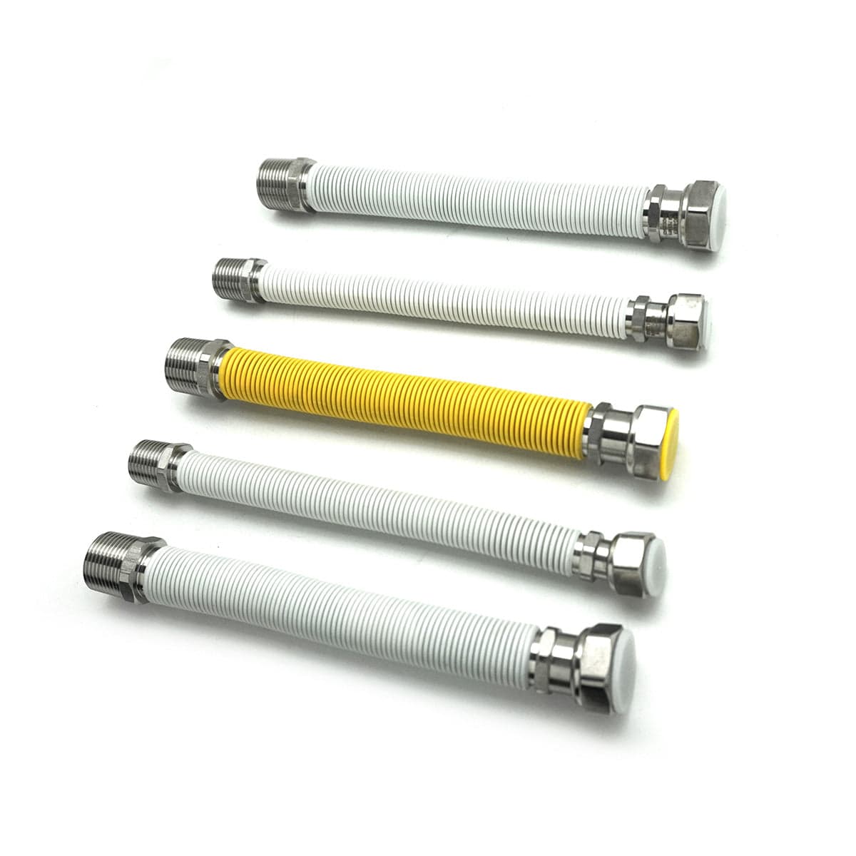Kit 5 Pz Flessibili Inox Estensibili Rivestiti Per Caldaie A Gas- Mm 220/420- Tecng- Pezzi 1 in Accessori e parti per riscaldamenti BricoGo - Marano di Napoli, commercioVirtuoso.it